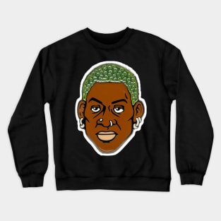 rodzilla-dennis Rodman design Crewneck Sweatshirt